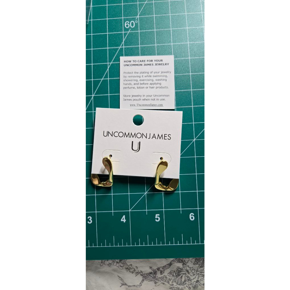 New uncommonjames earrings gold tone - Picture 8 of 11